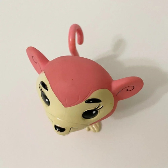 Yummi Land Nikki  Neopolitan Ice Cream Pop Doll Pet Monkey 3 Inch Tall - Picture 12 of 12